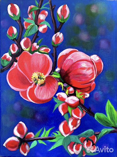 Интерьерная картина маслом 