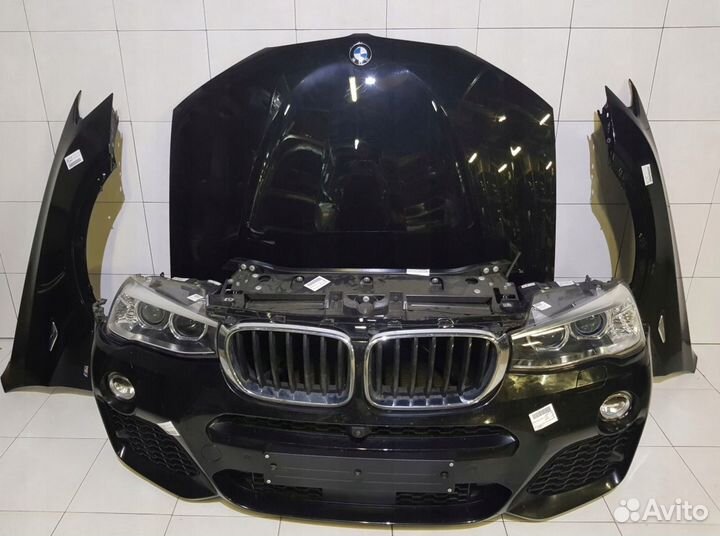 Ноускат BMW X3 F25 X4 F26 М пакет рест Капот