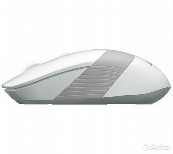 Мышь A4Tech Fstyler FM10, белый/серый
