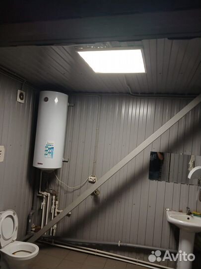 Технический блок на металлокаркасе