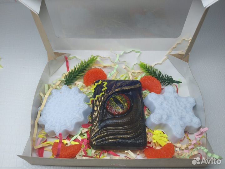 Мыло ручной работы дракон