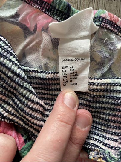 Летняя одежда для девочки 68-74