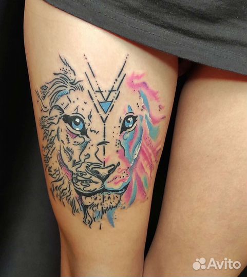 Татуировки. Тату. Художественная татуировка