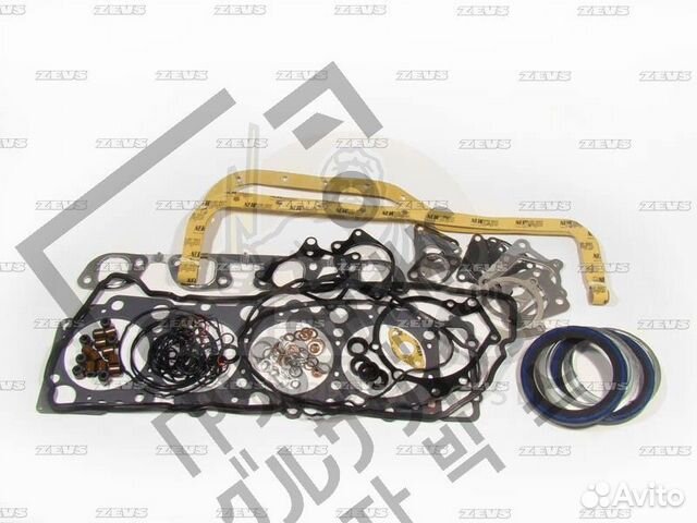 Ремкомплект двигателя 4HK1, Zevs FS0350
