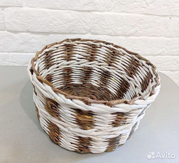 Корзина плетеная для хранения