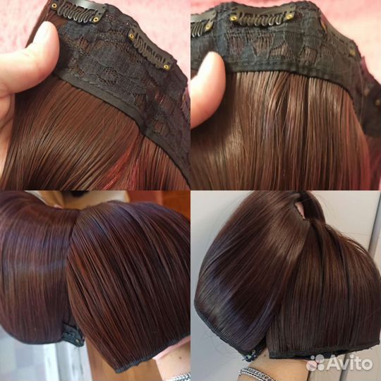 Шиньоны на заколках