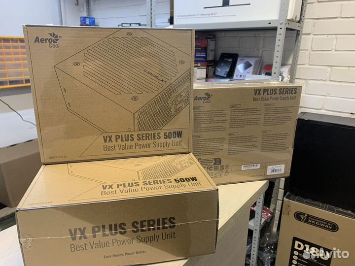 Блок питания aerocool vx plus 500w