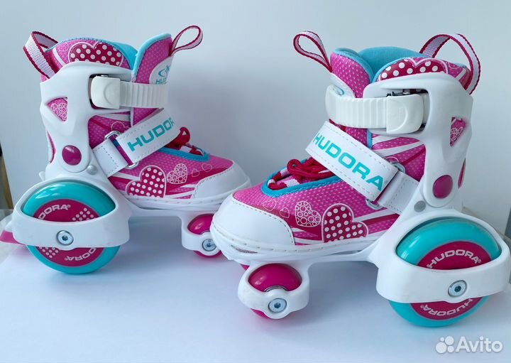 Ролики hudora раздвижные (26-29)