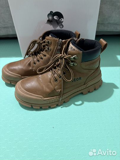 Ботинки демисезонные на мальчика 34