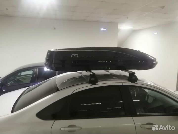 Автомобильный бокс 420л на LADA Vesta