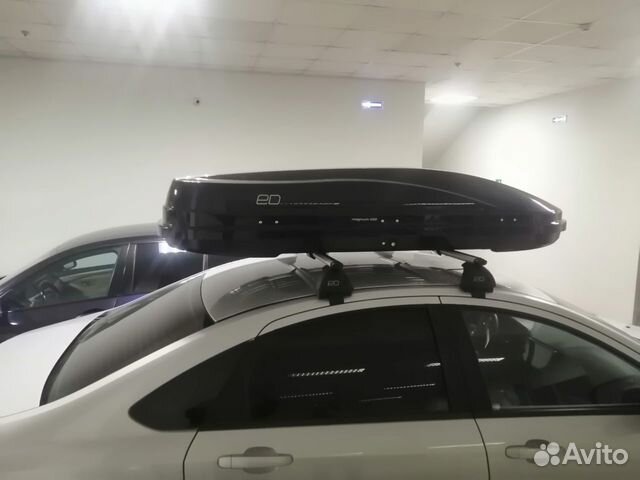 Автомобильный бокс 420л на LADA Vesta