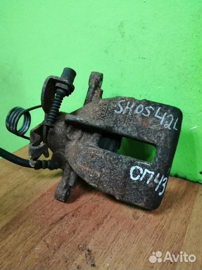 Суппорт задний левый Ауди А4 Б6 Б7 Audi A4 B6 B7