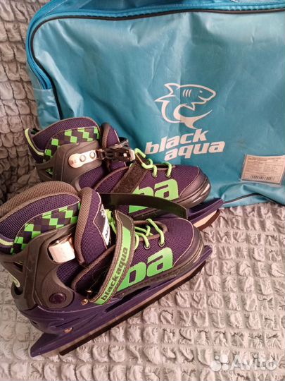 Коньки детские раздвижные35-38