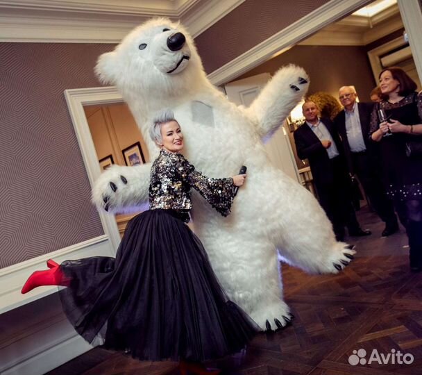 Гигантский белый Мишка Умка