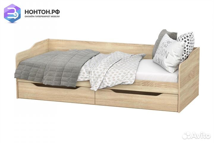 Кровать Флай дуб сонома