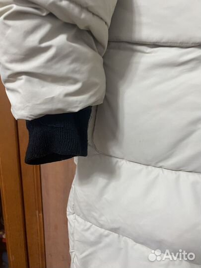 Пуховик зимний для девочки 140