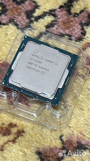 Процессор intel core i3 9100f