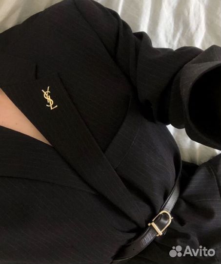 Брошь YSL saint laurent маленькая