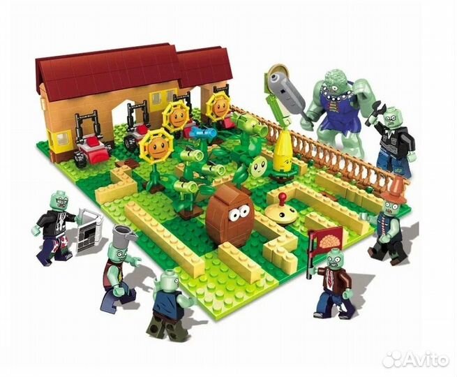 Конструктор Растения против Зомби Защита дома DZ00