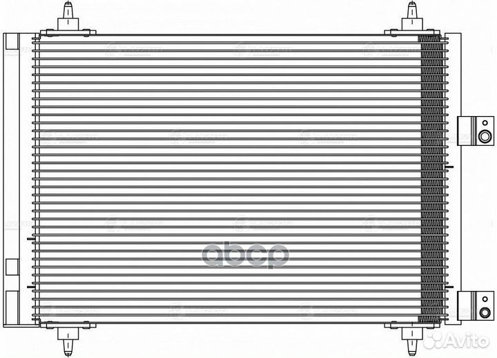 Конденсер PSA 307/C4/C5 00- lrac2007 luzar