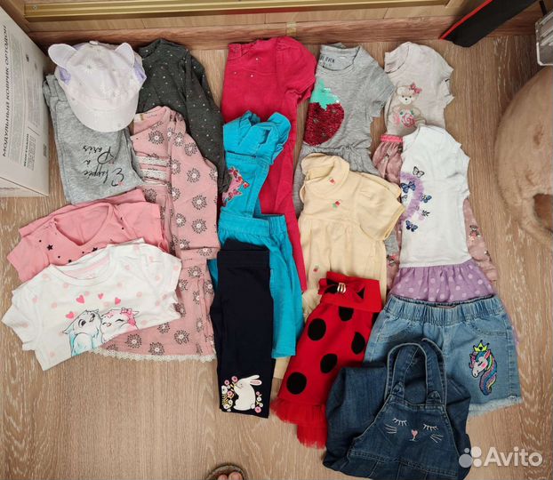 Вещи пакетом на девочку 92
