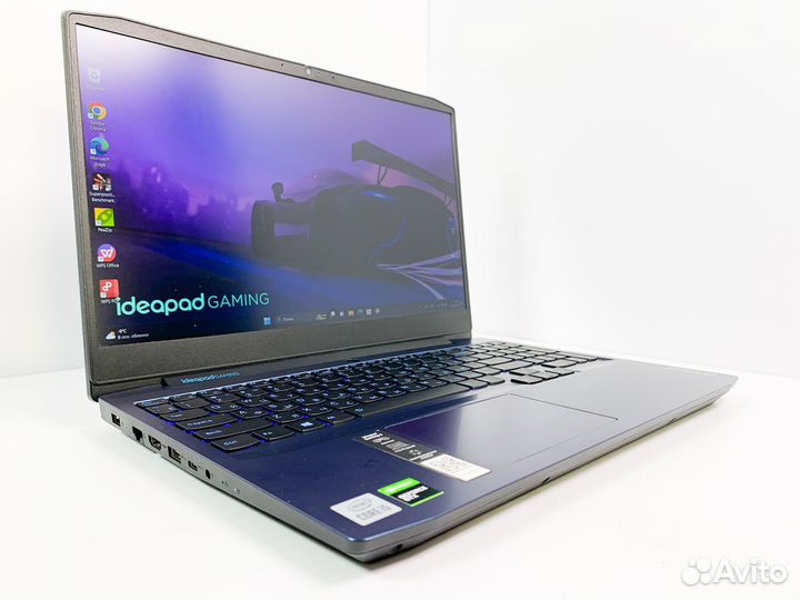 Игровой ноутбук Lenovo Core i5/GTX 1650Ti