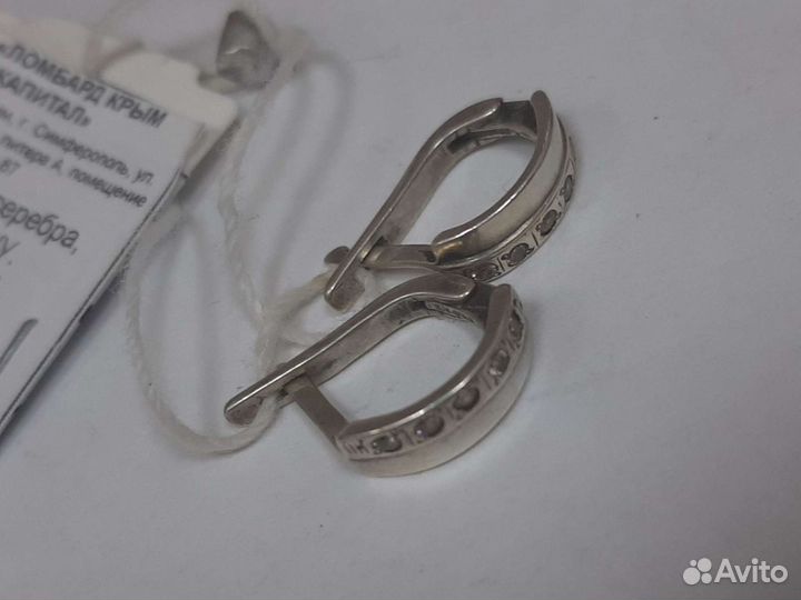 Серебряные серьги проба 925 Арт.002123920122