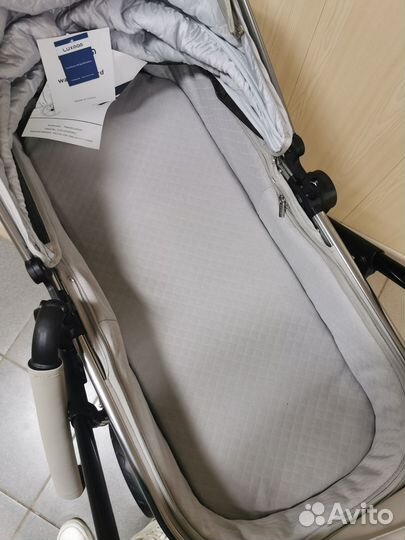 Коляска Luxmom 608 3в1 экокожа