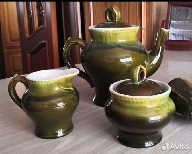 Чайник, молочник, сахарница СССР