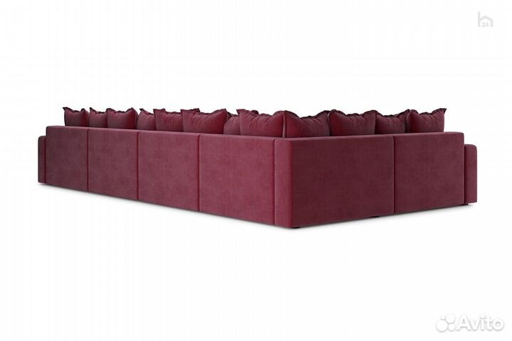 Диван угловой п-образный Мемори