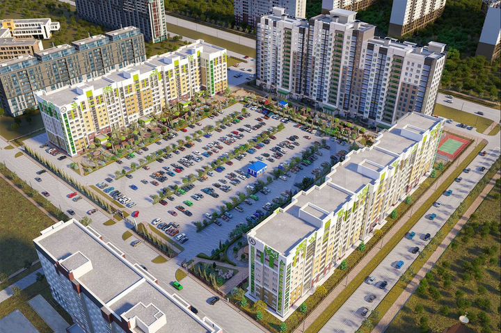 3-к. квартира, 88,9 м², 6/10 эт.