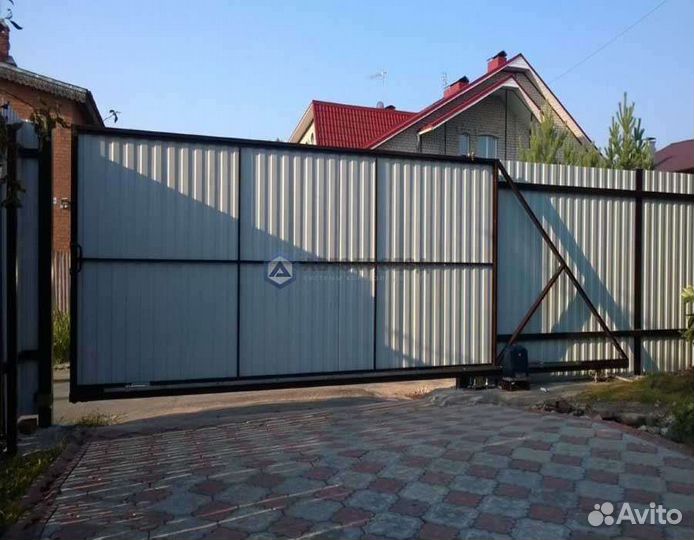 Откатные ворота и заборы