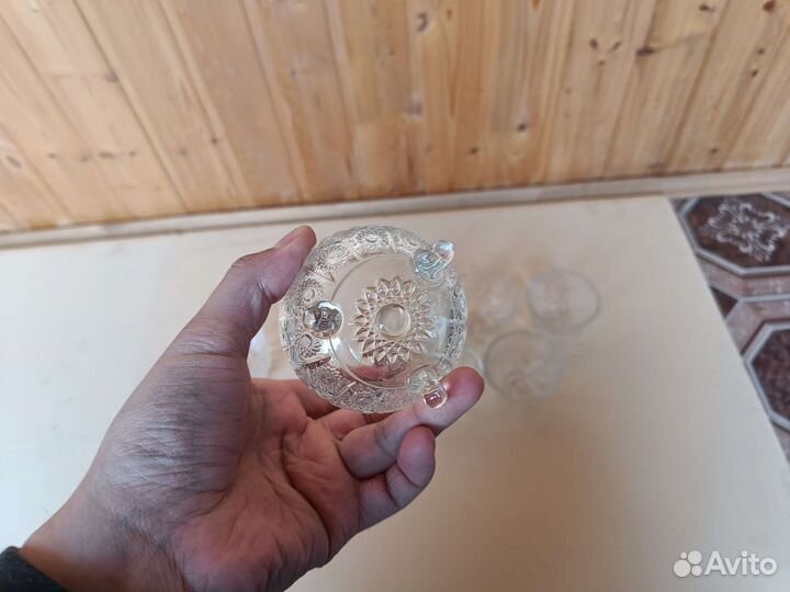 Конфетницы, джемницы, соусницы стекло