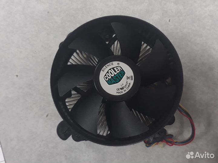 Охлаждение процессора S775 Cooler Master Медный