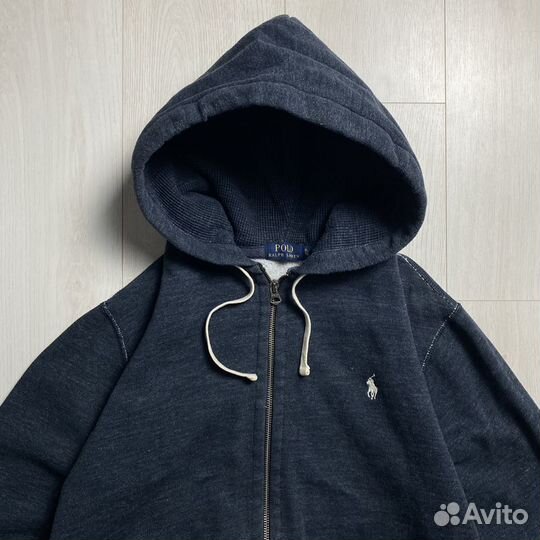 Зип Худи Polo Ralph Lauren Grey Washed