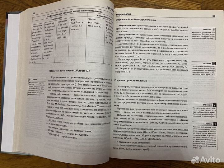 Новейший справочник школьника русский язык