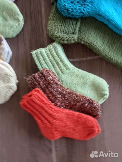 Шерстяные носки,следите, варежки