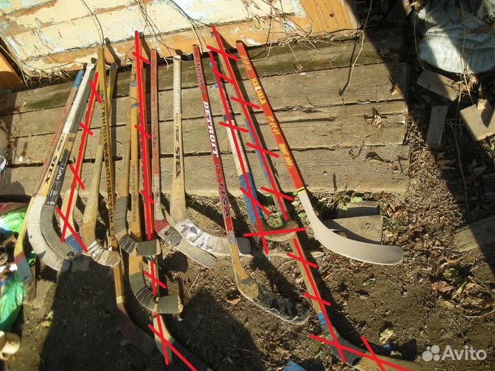 Клюшки хоккейные СССР на дизайн только самовывоз