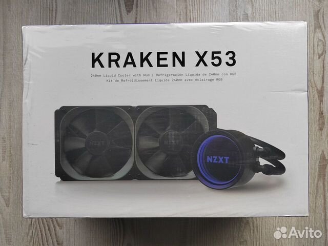 Новая Nzxt kraken x53