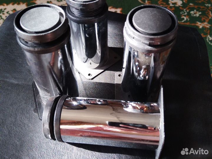 Ножка хромированая 120*5