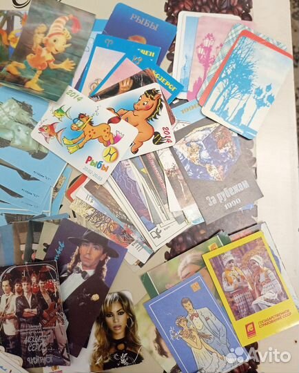 Коллекция карманных календариков