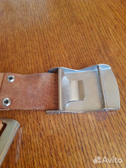 Ремень с пряжкой винтажный