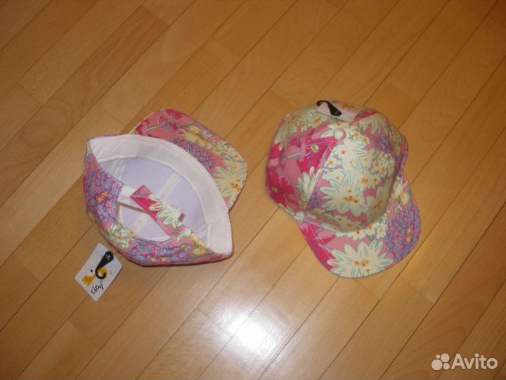 Новые кепки с липучкой хлопок 52-54 марка Ciraf