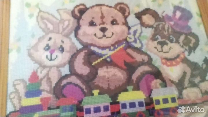 Картина вышитая крестиком