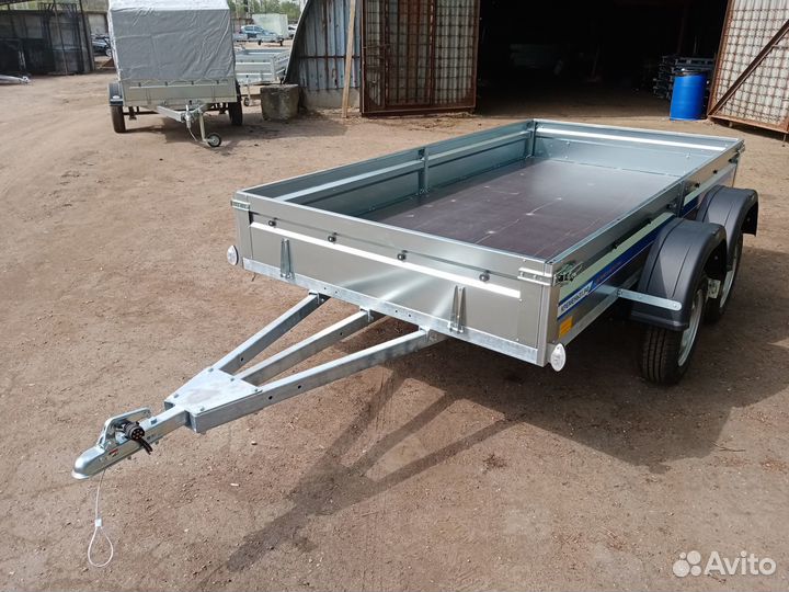 Прицеп двухосный Кремень31 3х1.5х0.3