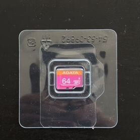 Карта памяти micro sd 64 гб