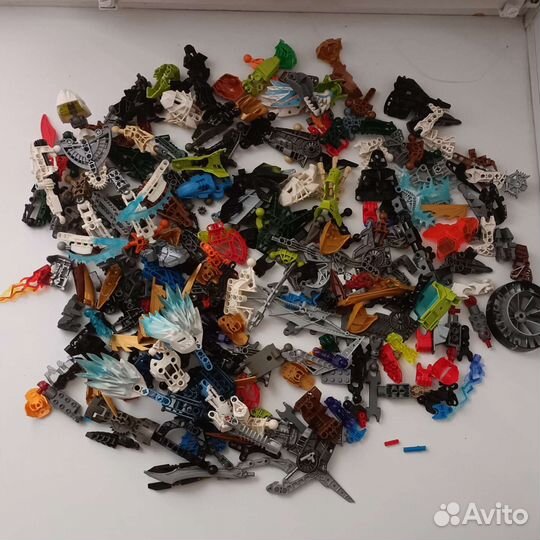 Lego Bionicle детали 1 кг