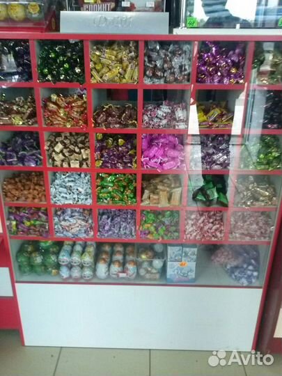 Прилавки, стеллажи, витрины для магазина