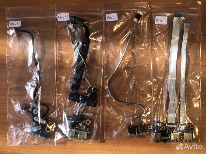 Плата USB с шлейфом для ноутбука