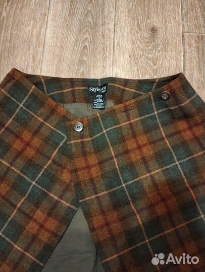 Юбка в клетку